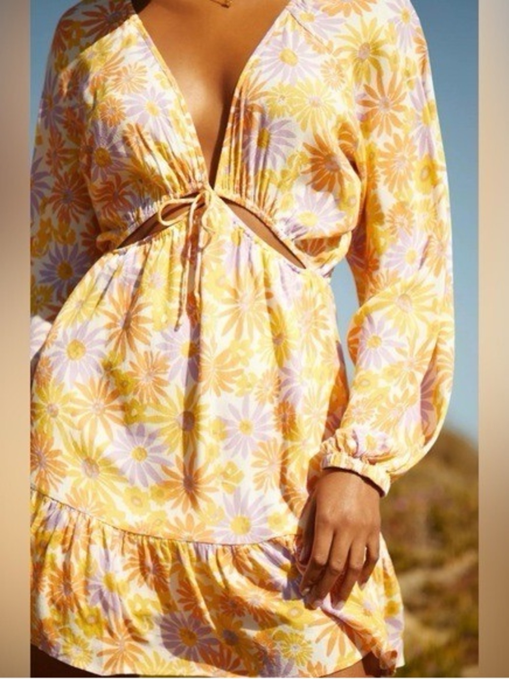 L*SPACE Feelin' Fine Mini Dress Oopsie Daisy